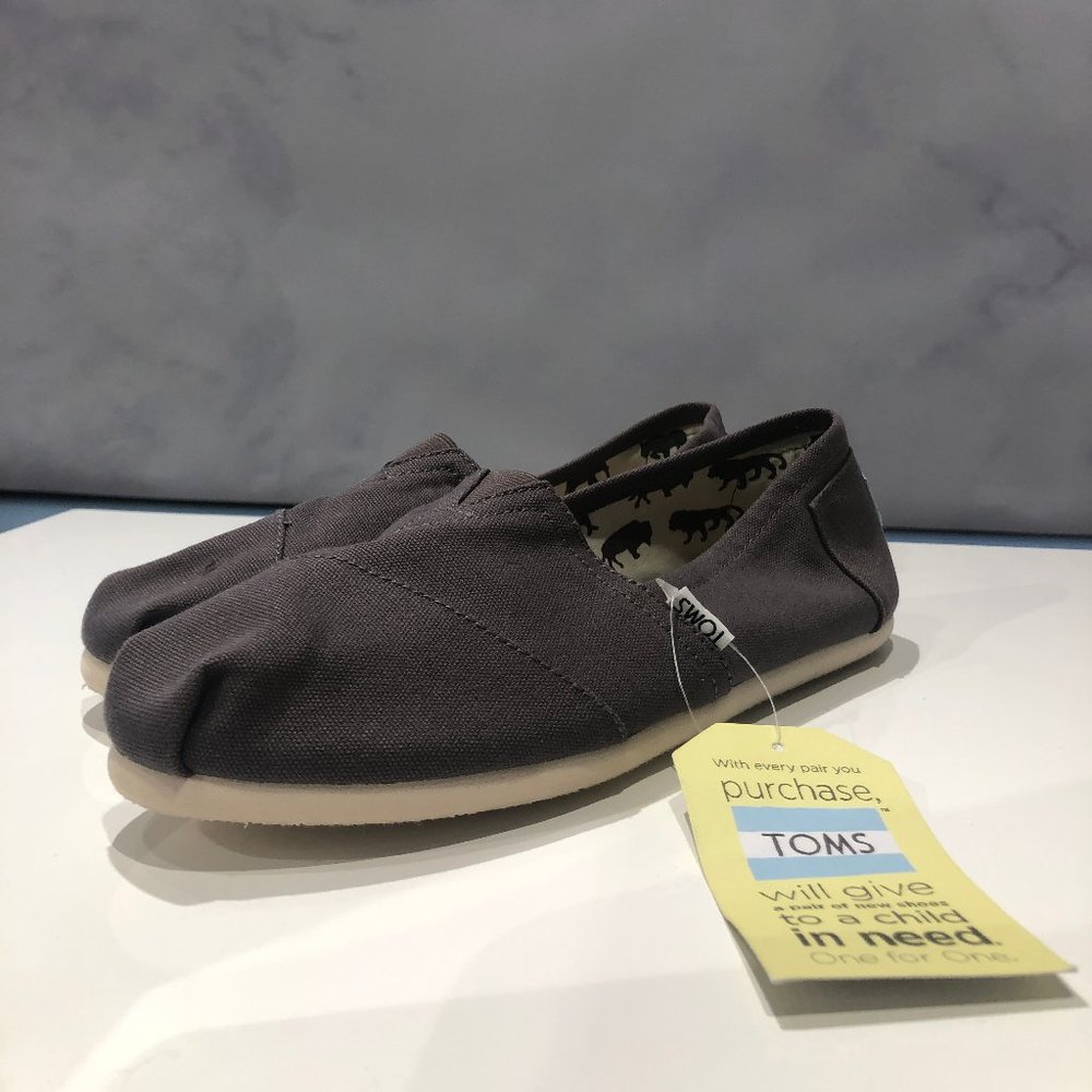 Toms CLASSIC CANVAS - ASH GREY